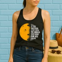 If You Wanted A Soft Serve Funny Pickleball TShirt Womens Tank Top