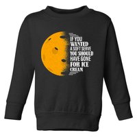 If You Wanted A Soft Serve Funny Pickleball TShirt Toddler Sweatshirt