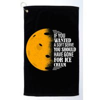 If You Wanted A Soft Serve Funny Pickleball TShirt Golf Towel