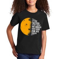 If You Wanted A Soft Serve Funny Pickleball TShirt Kids T-Shirt