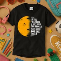 If You Wanted A Soft Serve Funny Pickleball TShirt Kids T-Shirt