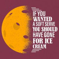 If You Wanted A Soft Serve Funny Pickleball TShirt 16oz Travel Tumbler