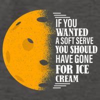 If You Wanted A Soft Serve Funny Pickleball TShirt Vector Backpack
