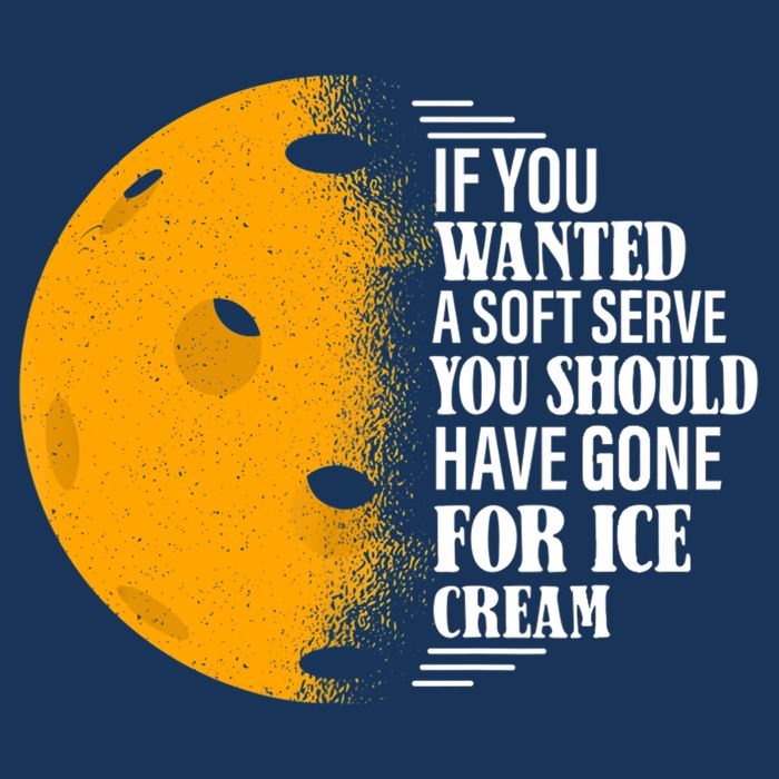 If You Wanted A Soft Serve Funny Pickleball TShirt Infant Baby Jersey Bodysuit