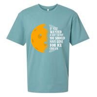 If You Wanted A Soft Serve Funny Pickleball TShirt Sueded Cloud Jersey T-Shirt