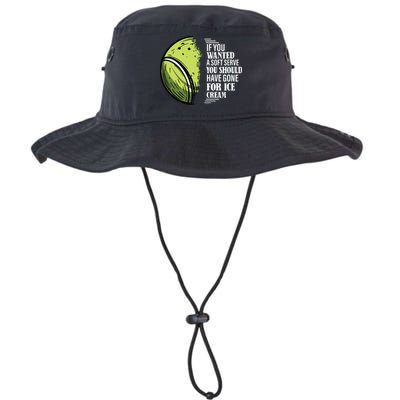 If You Wanted A Soft Serve Funny Tennis Player Bucket Hat