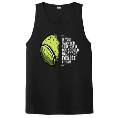 If You Wanted A Soft Serve Funny Tennis Player PosiCharge Competitor Tank