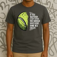 If You Wanted A Soft Serve Funny Tennis Player T-Shirt
