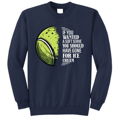 If You Wanted A Soft Serve Funny Tennis Player Sweatshirt