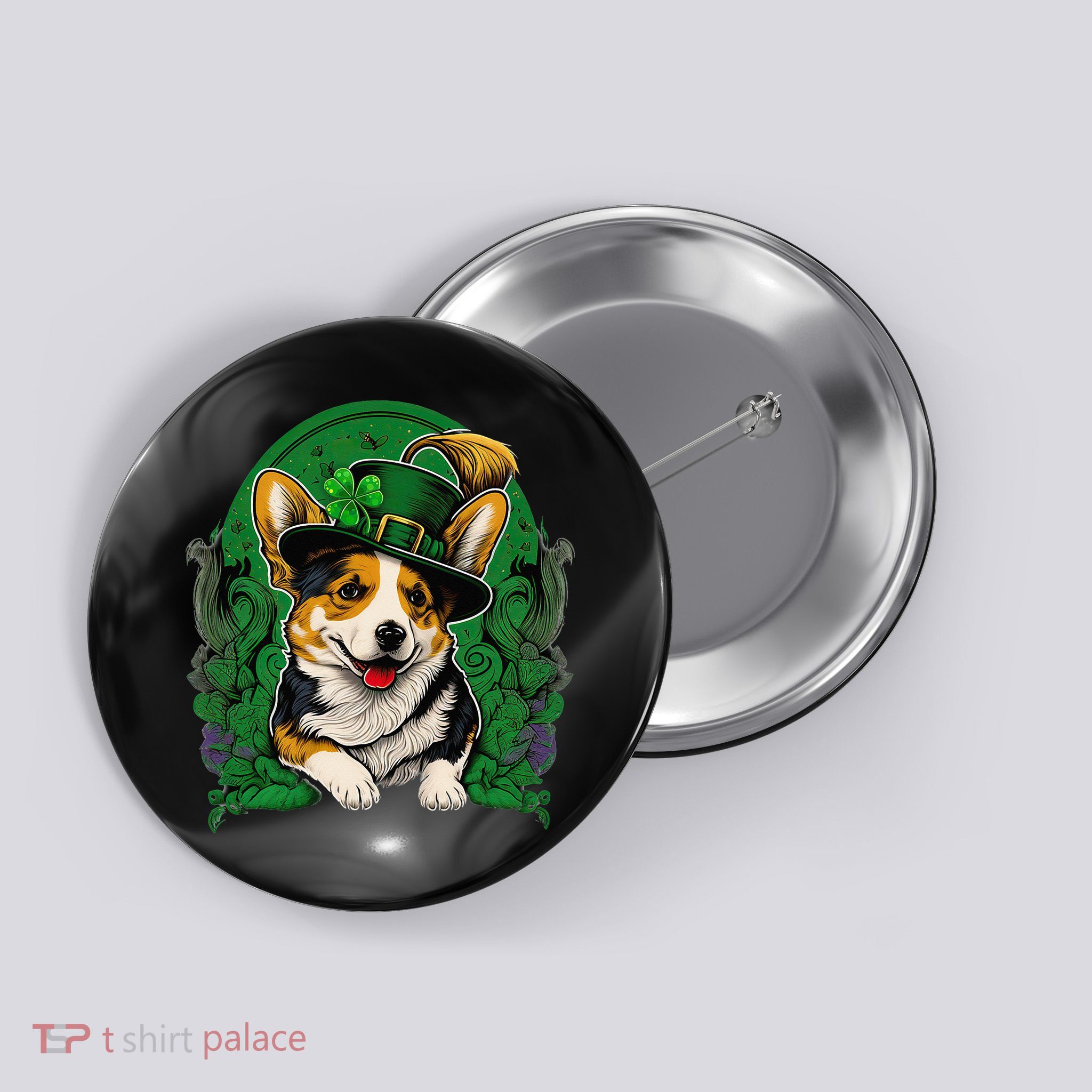 Irish You Were Beer St Patricks Day Shamrock's Irish Day Button