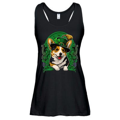 Irish You Were Beer St Patricks Day Shamrock's Irish Day Ladies Essential Flowy Tank