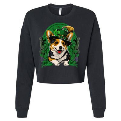 Irish You Were Beer St Patricks Day Shamrock's Irish Day Cropped Pullover Crew