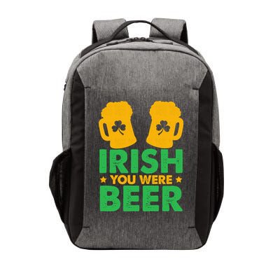 Irish You Were Beer St Patricks Day Shamrock's Irish Day Vector Backpack