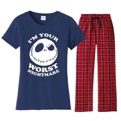 Im Your Worst Nightmare Women's Flannel Pajama Set