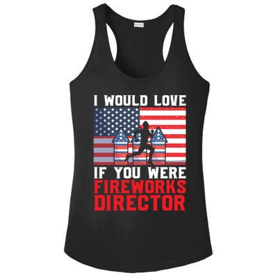 If You Were Fireworks Director Firework Director Funny Gift Ladies PosiCharge Competitor Racerback Tank