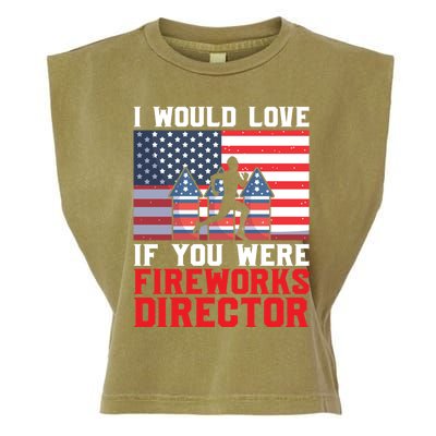 If You Were Fireworks Director Firework Director Funny Gift Garment-Dyed Women's Muscle Tee