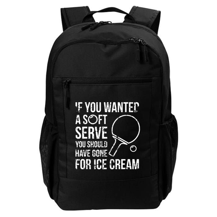 If You Wanted A Soft Serve Ping Pong Backpack