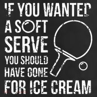 If You Wanted A Soft Serve Ping Pong Adult Drive Performance Visor