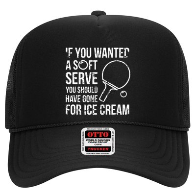 If You Wanted A Soft Serve Ping Pong Trucker Hat