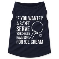If You Wanted A Soft Serve Ping Pong Doggie Tank