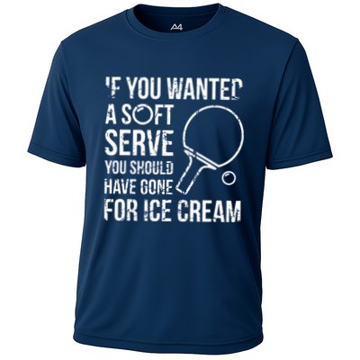 If You Wanted A Soft Serve Ping Pong Performance Shirt