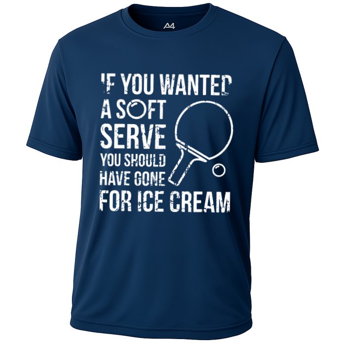 If You Wanted A Soft Serve Ping Pong Performance Shirt