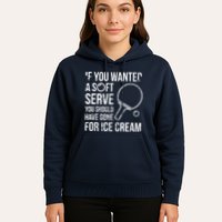 If You Wanted A Soft Serve Ping Pong Hoodie