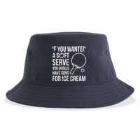If You Wanted A Soft Serve Ping Pong Sustainable Bucket Hat