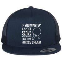 If You Wanted A Soft Serve Ping Pong Flatbill Hat