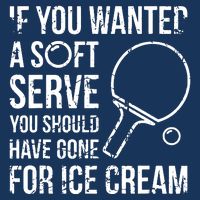 If You Wanted A Soft Serve Ping Pong 16 in Basic Backpack
