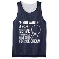 If You Wanted A Soft Serve Ping Pong Mesh Reversible Basketball Jersey Tank
