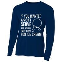 If You Wanted A Soft Serve Ping Pong Cooling Performance Long Sleeve Crew