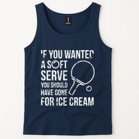 If You Wanted A Soft Serve Ping Pong Tank Top