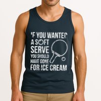 If You Wanted A Soft Serve Ping Pong Tank Top