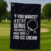 If You Wanted A Soft Serve Ping Pong Golf Towel