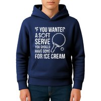If You Wanted A Soft Serve Ping Pong Kids Hoodie