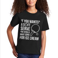 If You Wanted A Soft Serve Ping Pong Kids T-Shirt