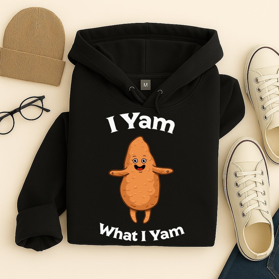 I Yam What I Yam Dancing Sweet Potato Hoodie