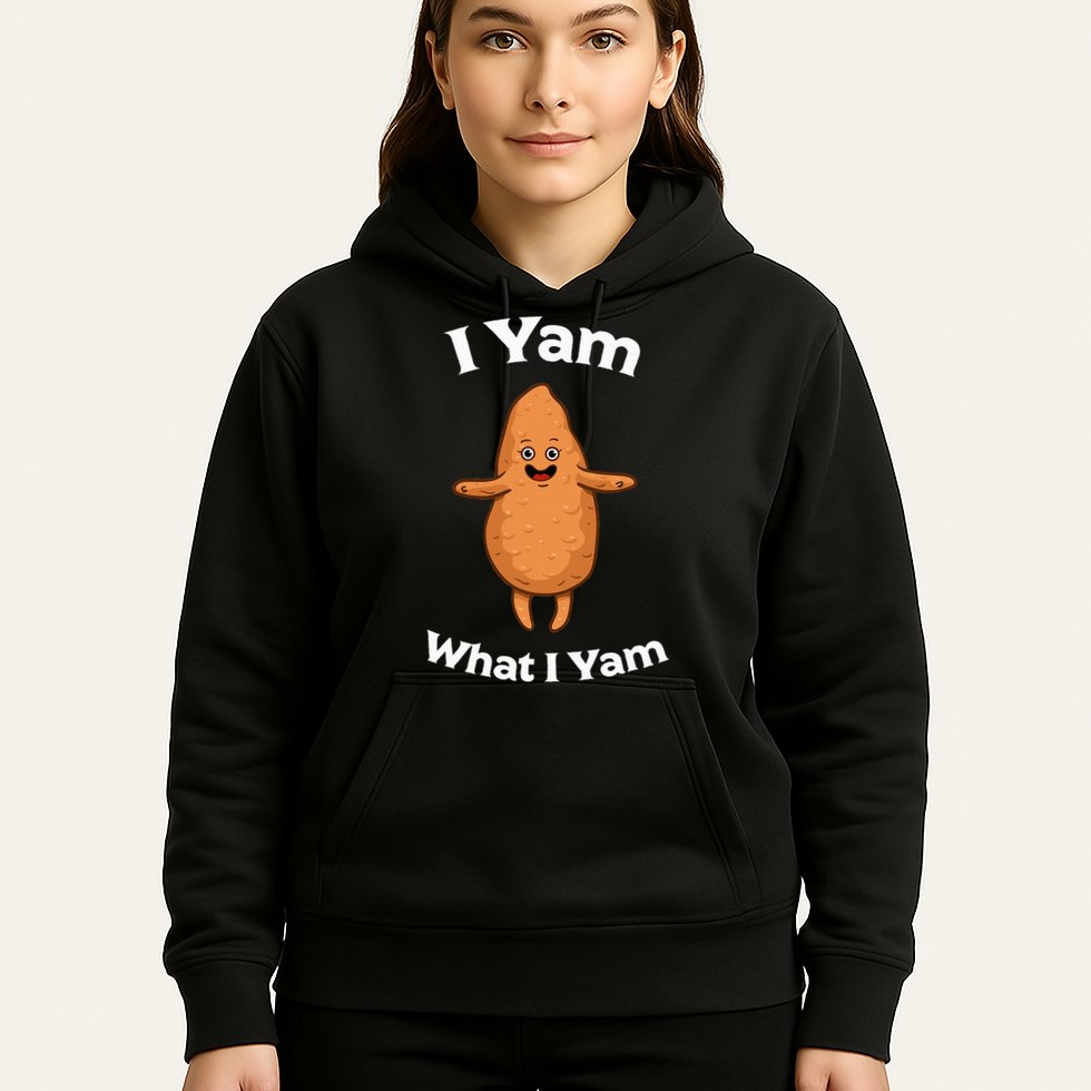 I Yam What I Yam Dancing Sweet Potato Hoodie