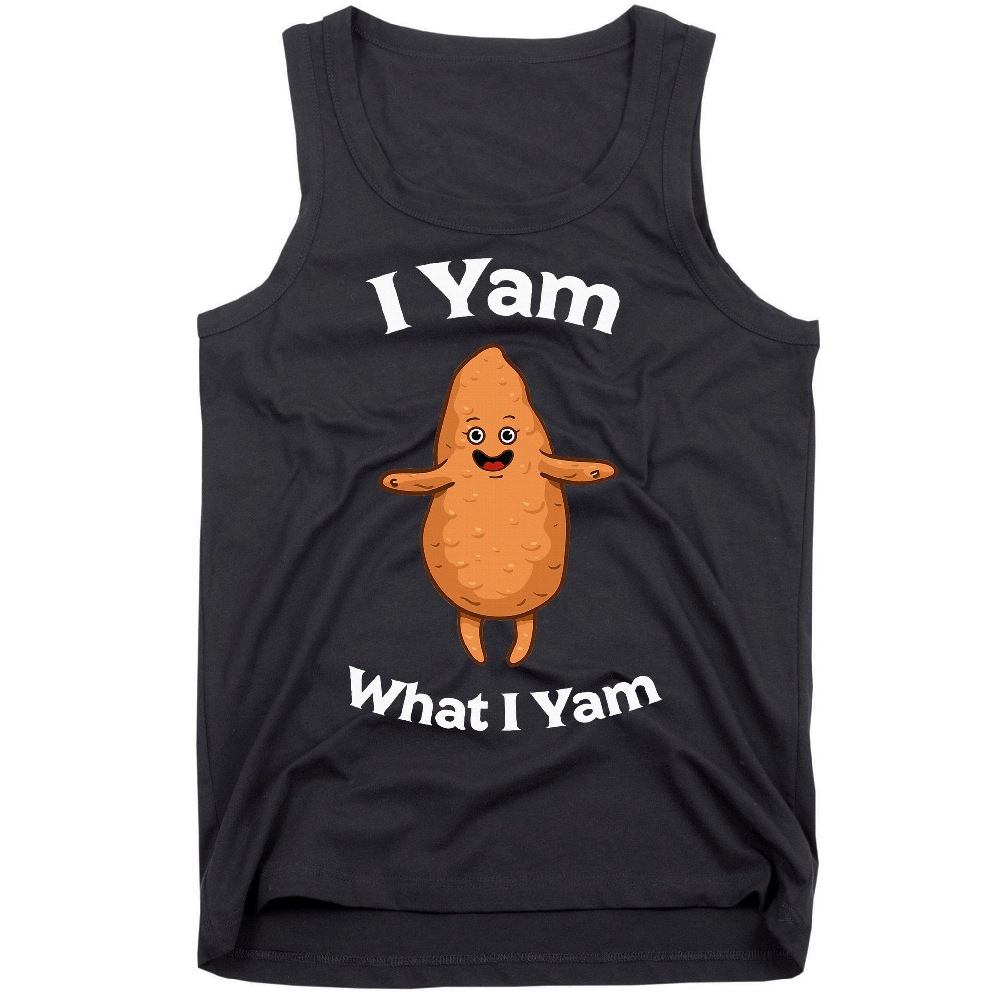I Yam What I Yam Dancing Sweet Potato Tank Top