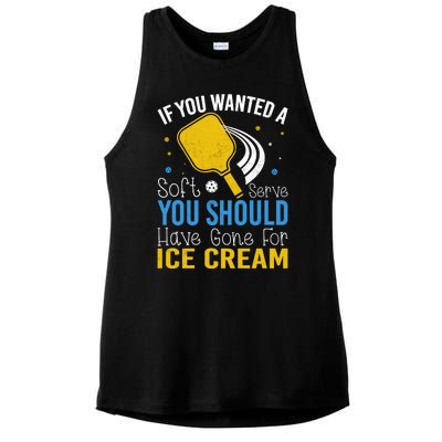 If You Wanted Soft Serve You Should Have Gone For Ice Cream Ladies PosiCharge Tri-Blend Wicking Tank