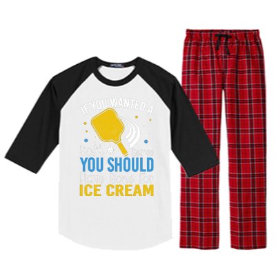 If You Wanted Soft Serve You Should Have Gone For Ice Cream Raglan Sleeve Pajama Set