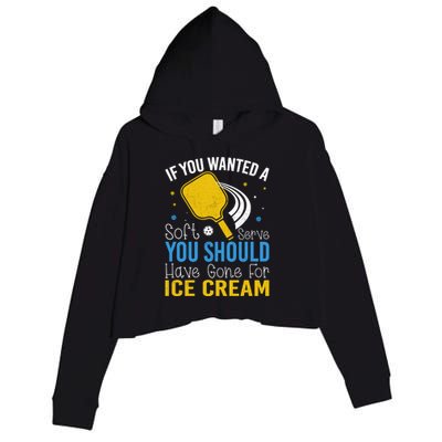 If You Wanted Soft Serve You Should Have Gone For Ice Cream Crop Fleece Hoodie