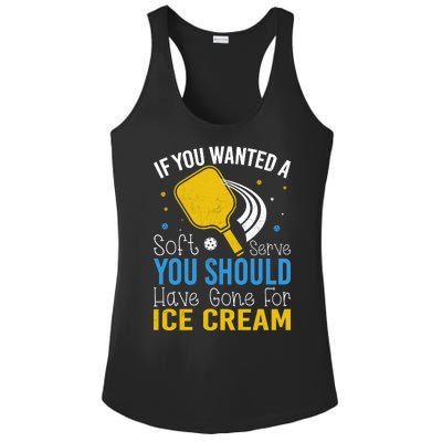 If You Wanted Soft Serve You Should Have Gone For Ice Cream Ladies PosiCharge Competitor Racerback Tank