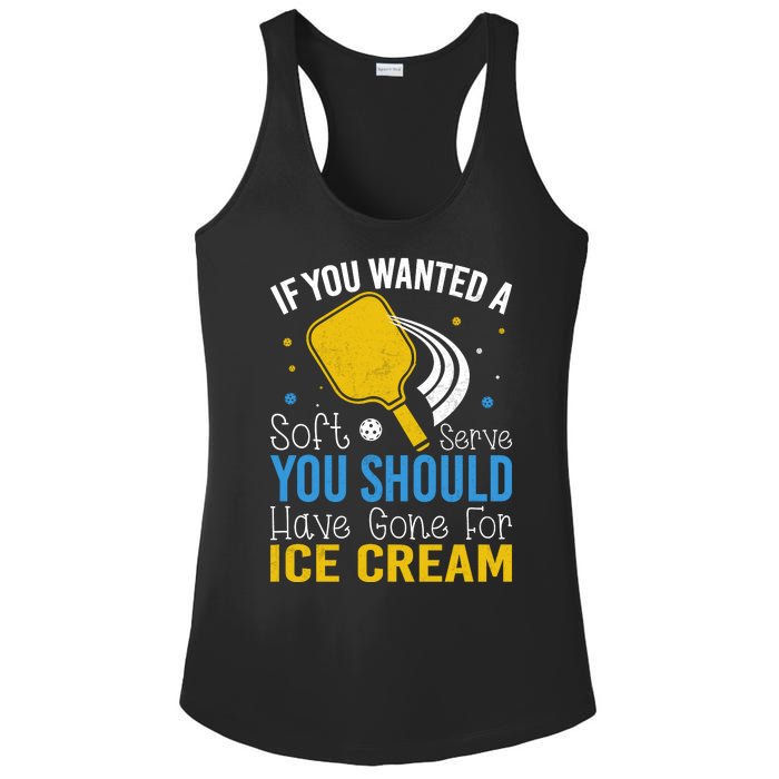 If You Wanted Soft Serve You Should Have Gone For Ice Cream Ladies PosiCharge Competitor Racerback Tank