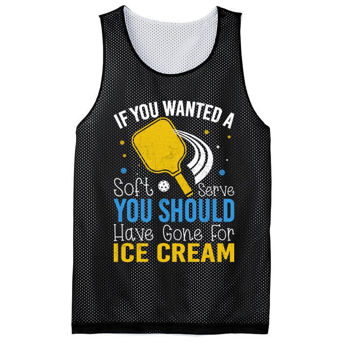 If You Wanted Soft Serve You Should Have Gone For Ice Cream Mesh Reversible Basketball Jersey Tank
