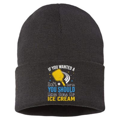 If You Wanted Soft Serve You Should Have Gone For Ice Cream Sustainable Knit Beanie