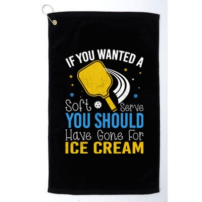 If You Wanted Soft Serve You Should Have Gone For Ice Cream Platinum Collection Golf Towel