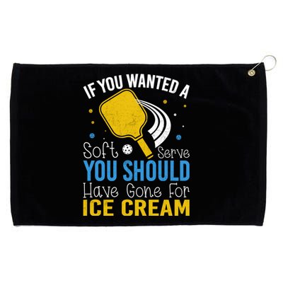 If You Wanted Soft Serve You Should Have Gone For Ice Cream Grommeted Golf Towel