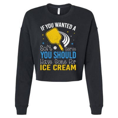 If You Wanted Soft Serve You Should Have Gone For Ice Cream Cropped Pullover Crew